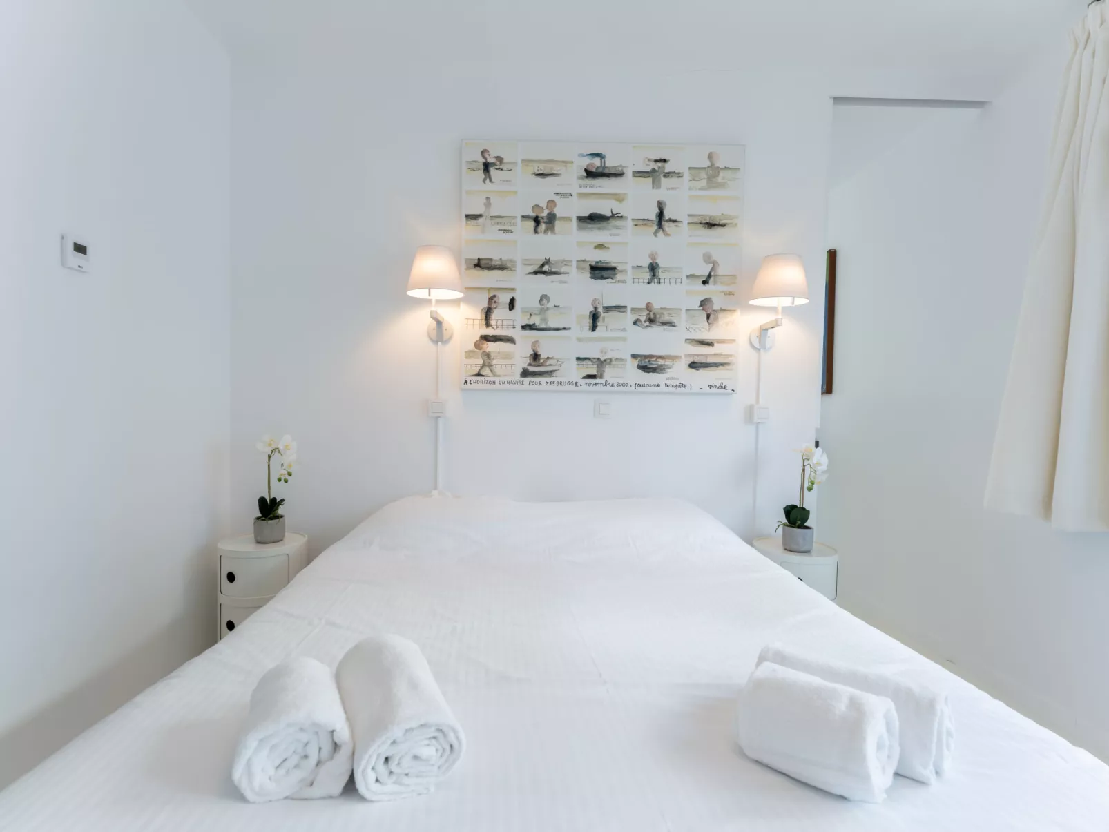 Blanc Rivage with garage-Binnen