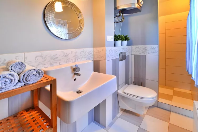 Dom wakacyjny w Oświnie-Badkamer