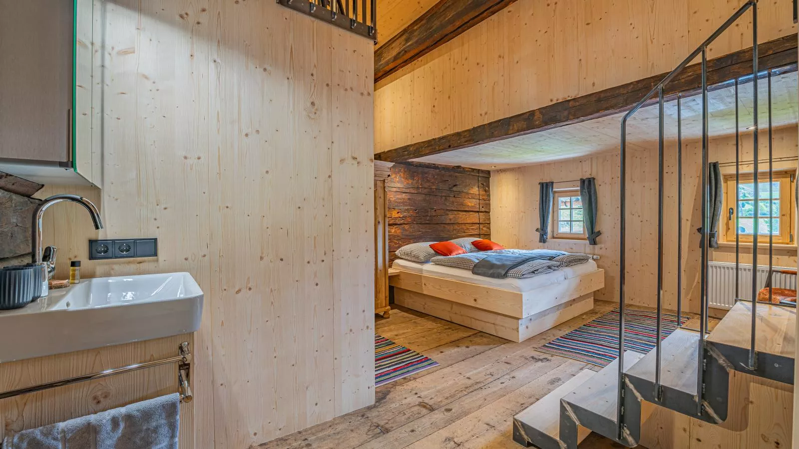 Raneburg 4 Almhaus-Slaapkamer