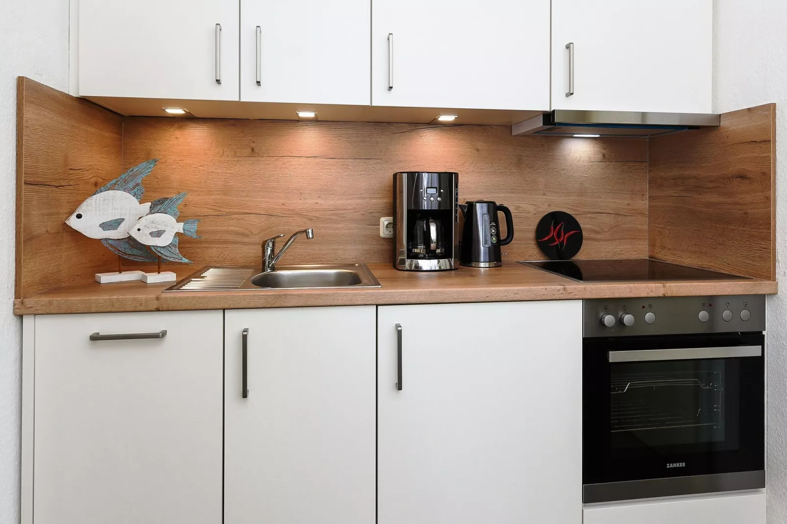 Haus Strandkorb 6-Keuken