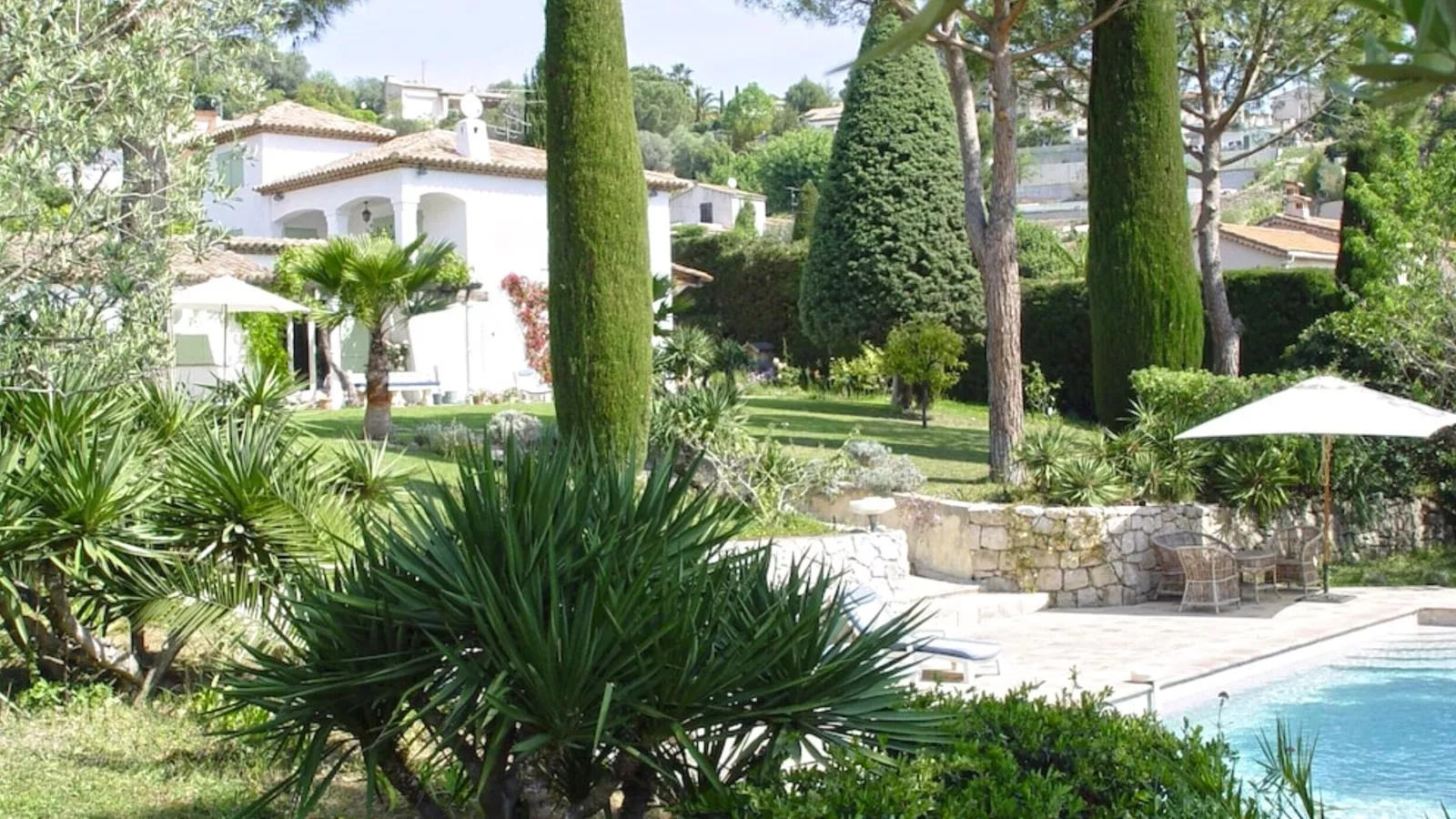 Les Palmiers-Tuinen zomer