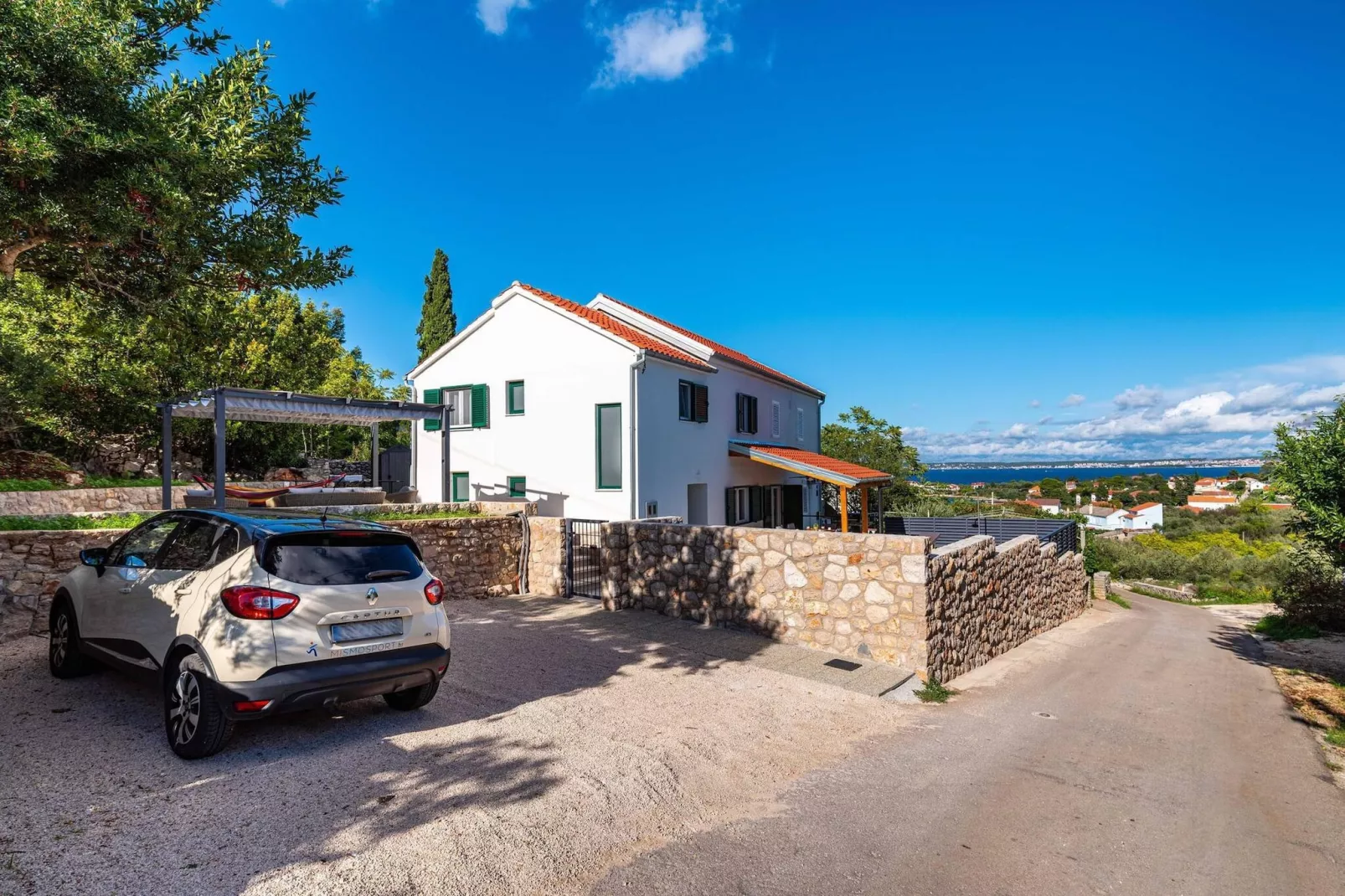 Sea view Villa Nana-Buitenkant zomer