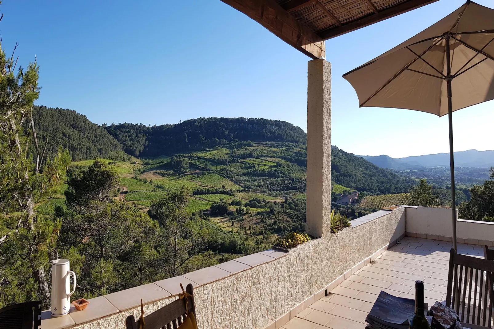 La Garrigue-Terrasbalkon