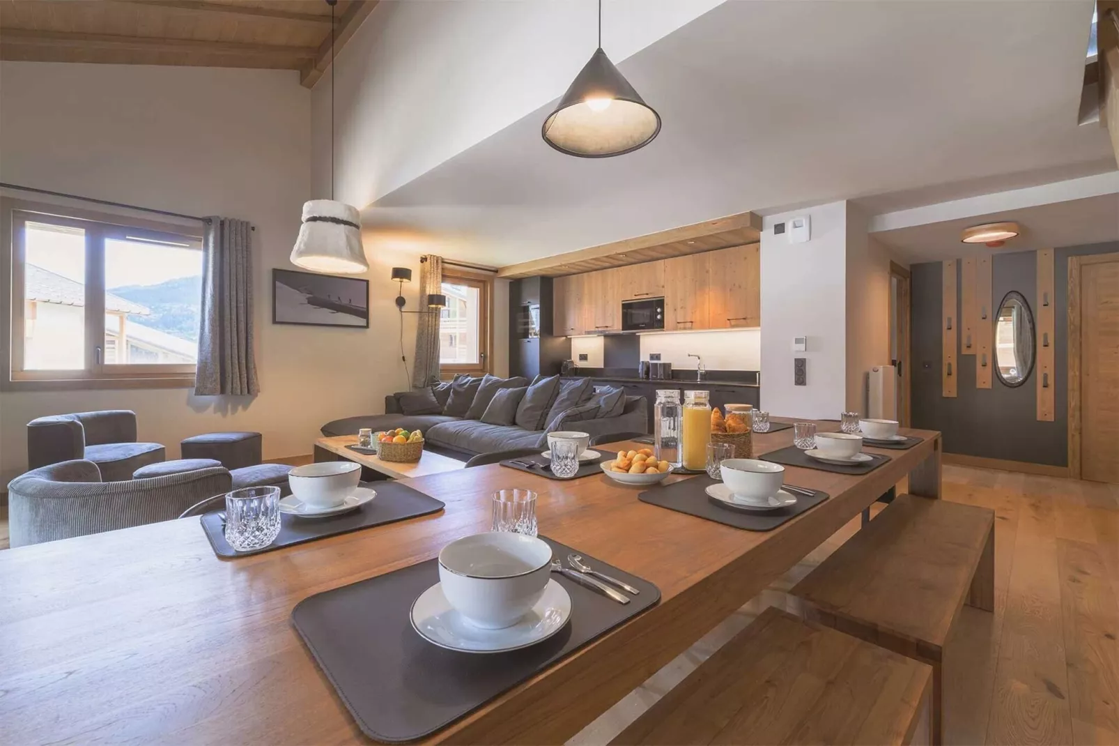 Residence L’ÉCLAT DES VÉRIAZ A48S - Eetkamer