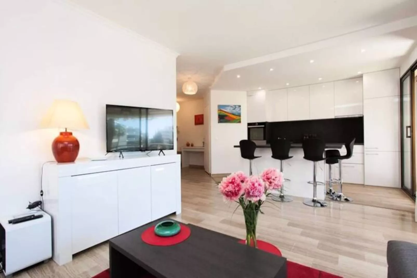 Résidence 3p Avec Terrasse Au Palm Beach, &agrave; 2min Des Plages-Niet-getagd