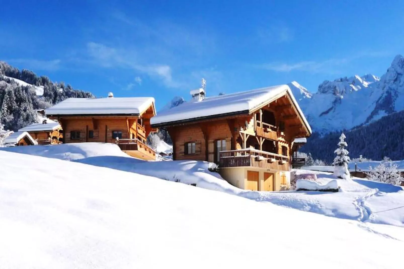 Chalet Pointe Percée-Niet-getagd