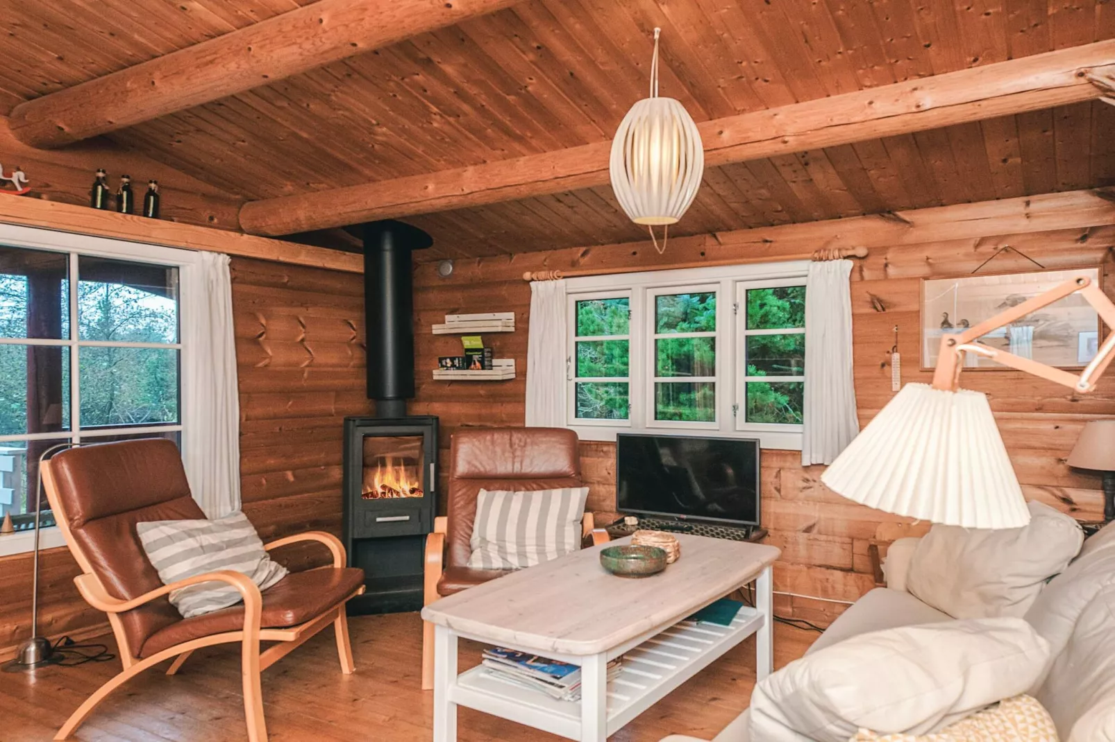 Afgelegen blokhut nabij Graerup -- By Traum Ferienwohnungen-Binnen