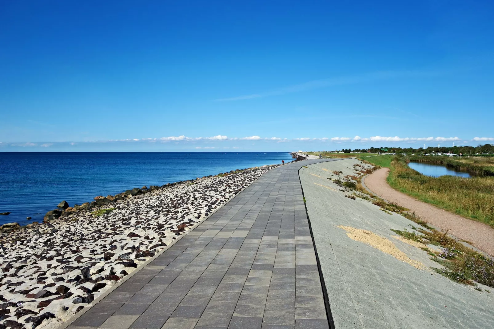 Inselresort Columbus-Gebieden zomer 5km