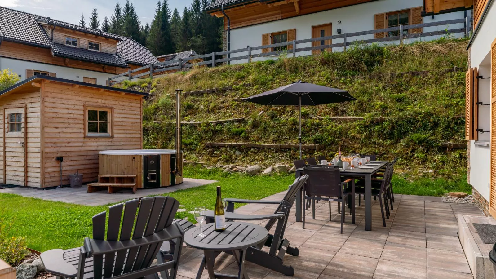 Alpenjoy Lodge-Terrasbalkon