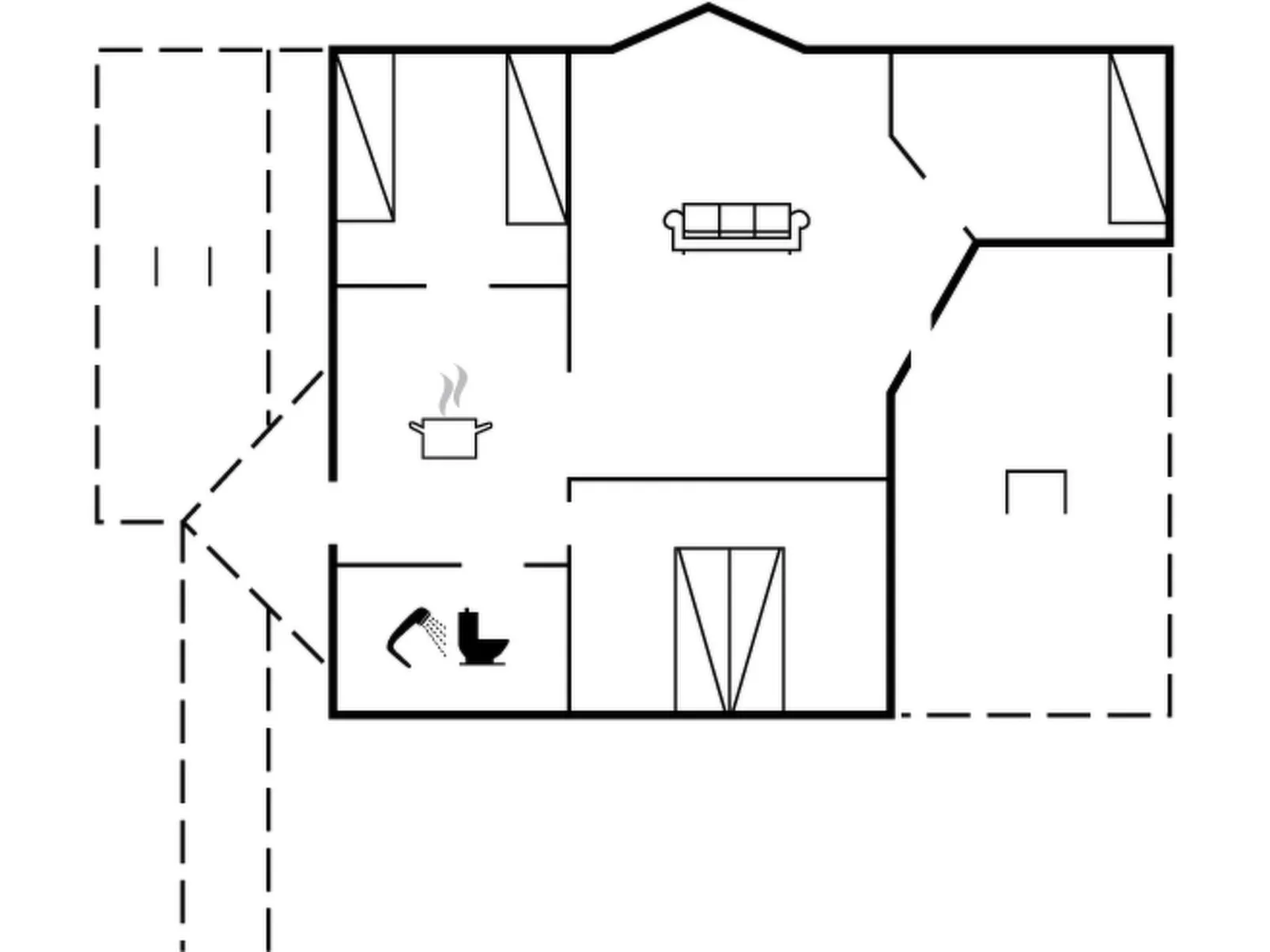 "Sörine" - 2km from the sea-Binnen