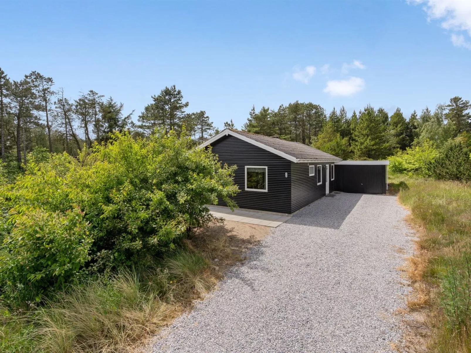 "Halfdan" - 1.1km from the sea-Buiten