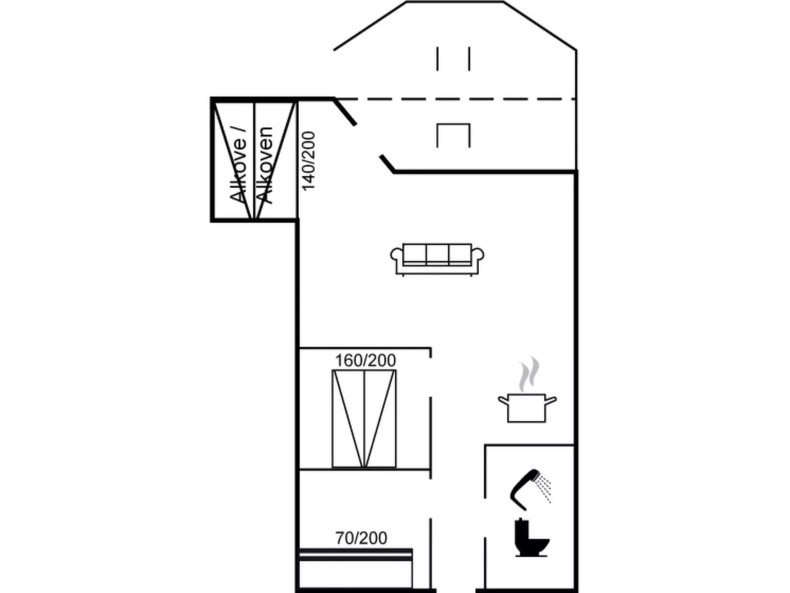 "Nafni" - 200m from the sea-Binnen