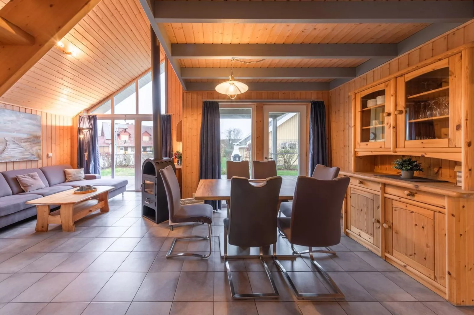 Ferienhaus Seeschwalbe-Classic 90 qm 33-Eetkamer