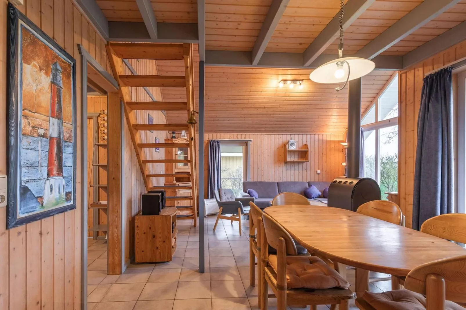 Ferienhaus Seeschwalbe-Classic 90 qm 39-Eetkamer