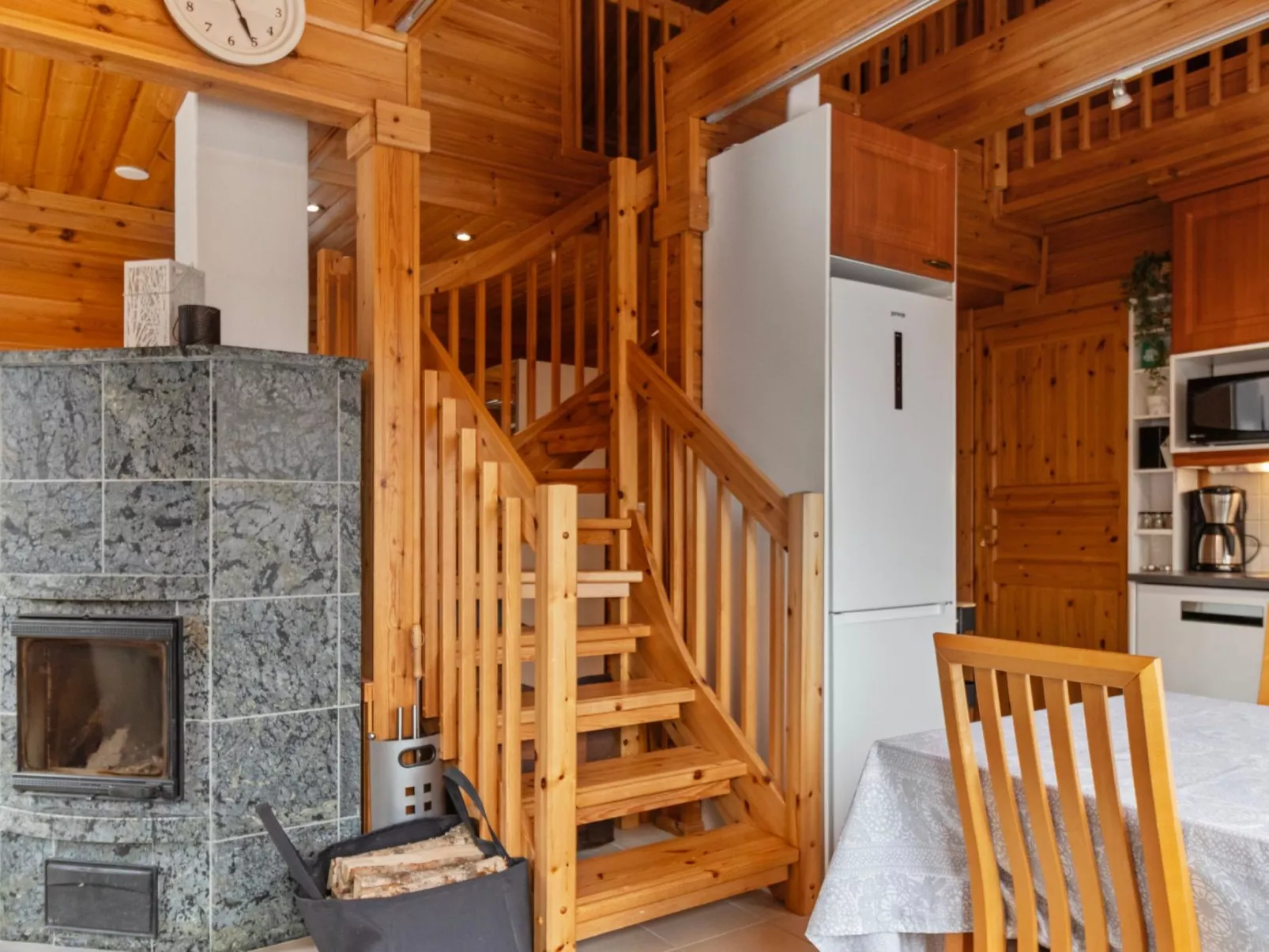 Tintin mökki-Binnen