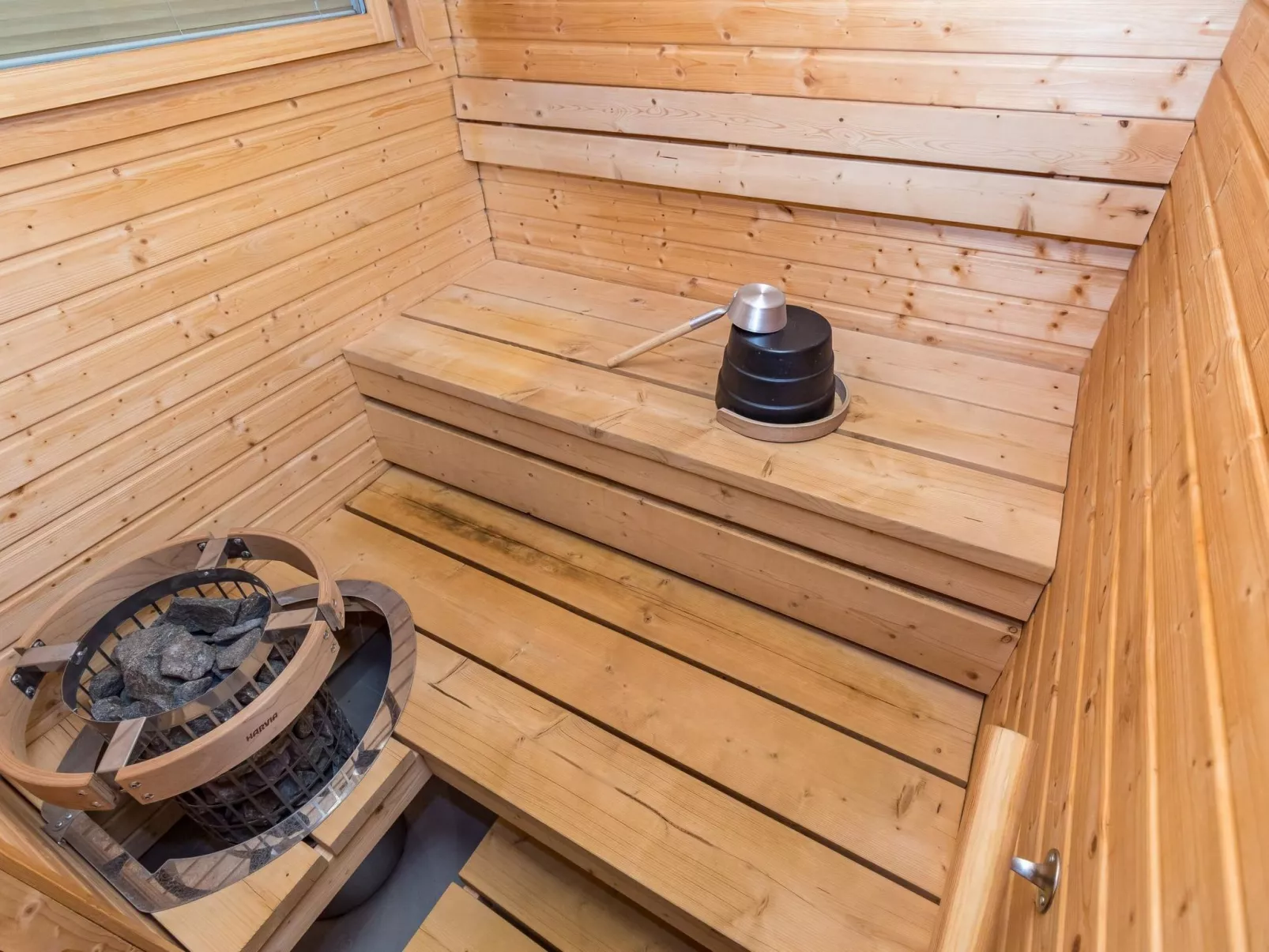 Villa plywood-Binnen