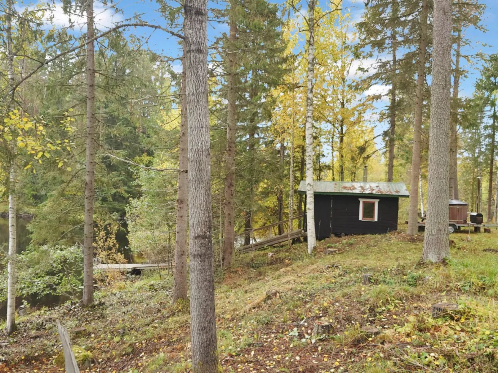 Koskimökki, vaikon loma 3-Binnen
