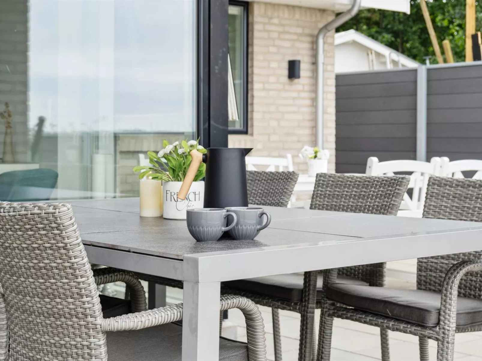 "Thyra" - 50m to the fjord-Buiten