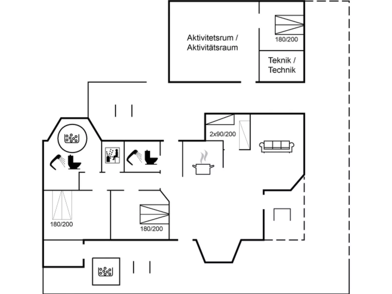 "Eeske" - 2.5km from the sea-Binnen