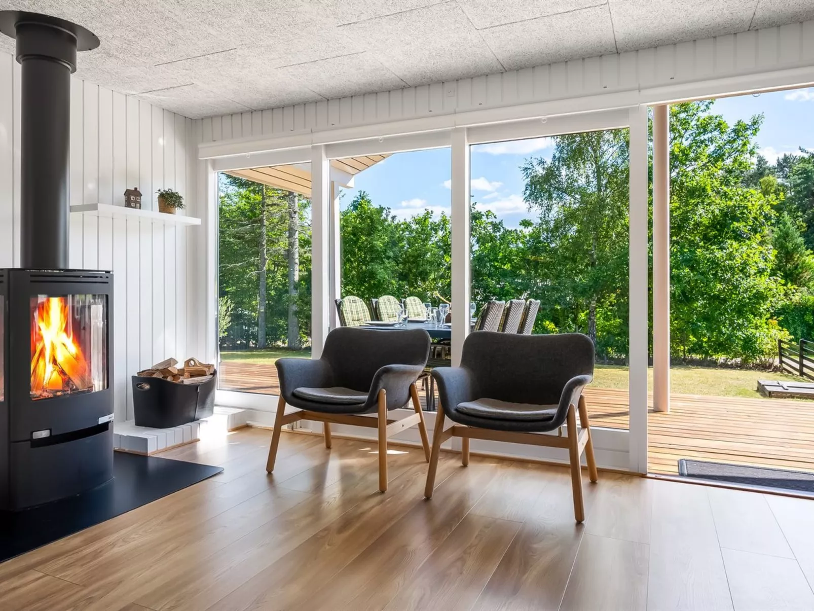 "Lillebror" - 7km from the sea-Binnen