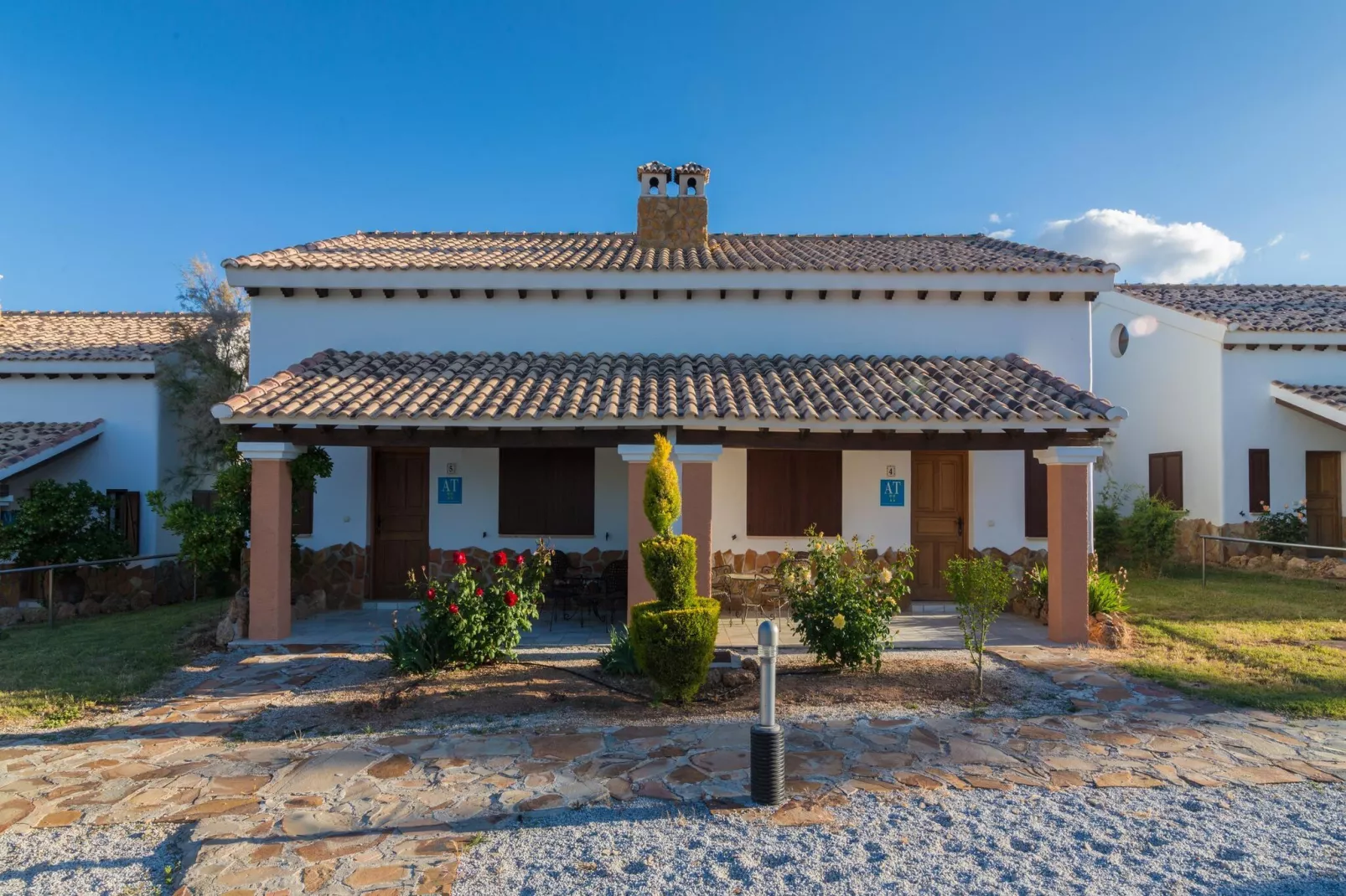 Bungalow Alcón 15 - Buitenkant zomer
