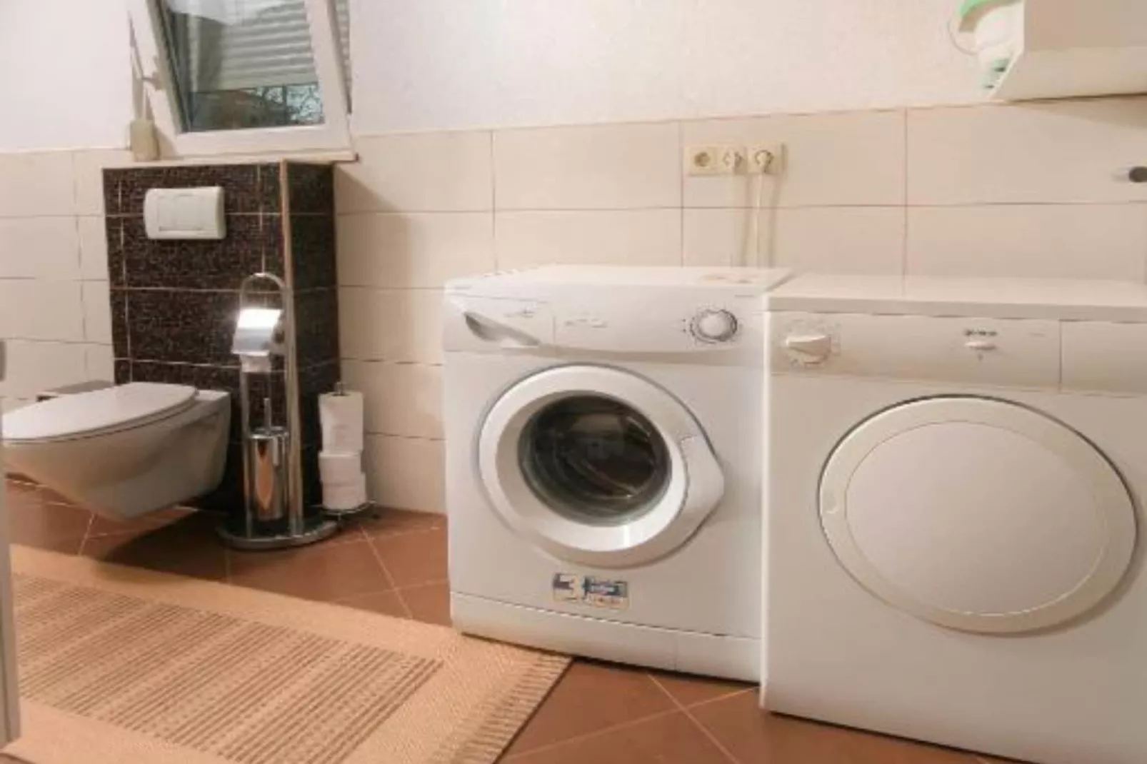 Apartment Libe with Sea View Trogir - Two Bedroom Apartment with Balcony-Badkamer