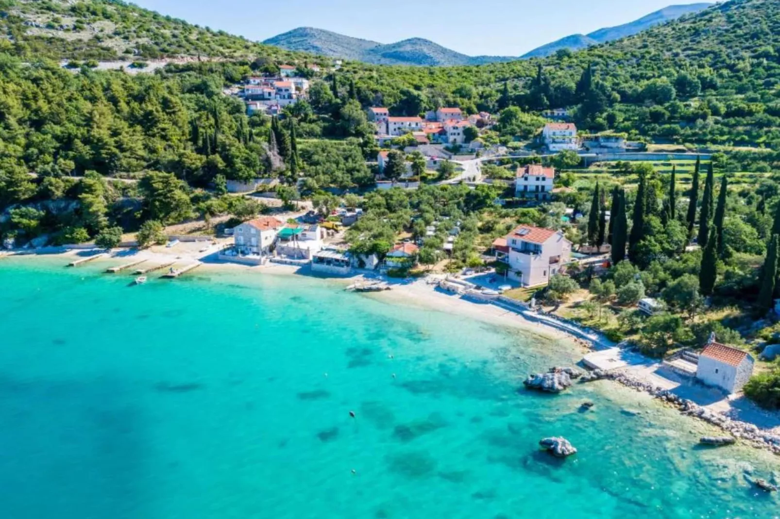 Apartment Gabrijela - One Bedroom Apartment with Sea View-Uitzicht