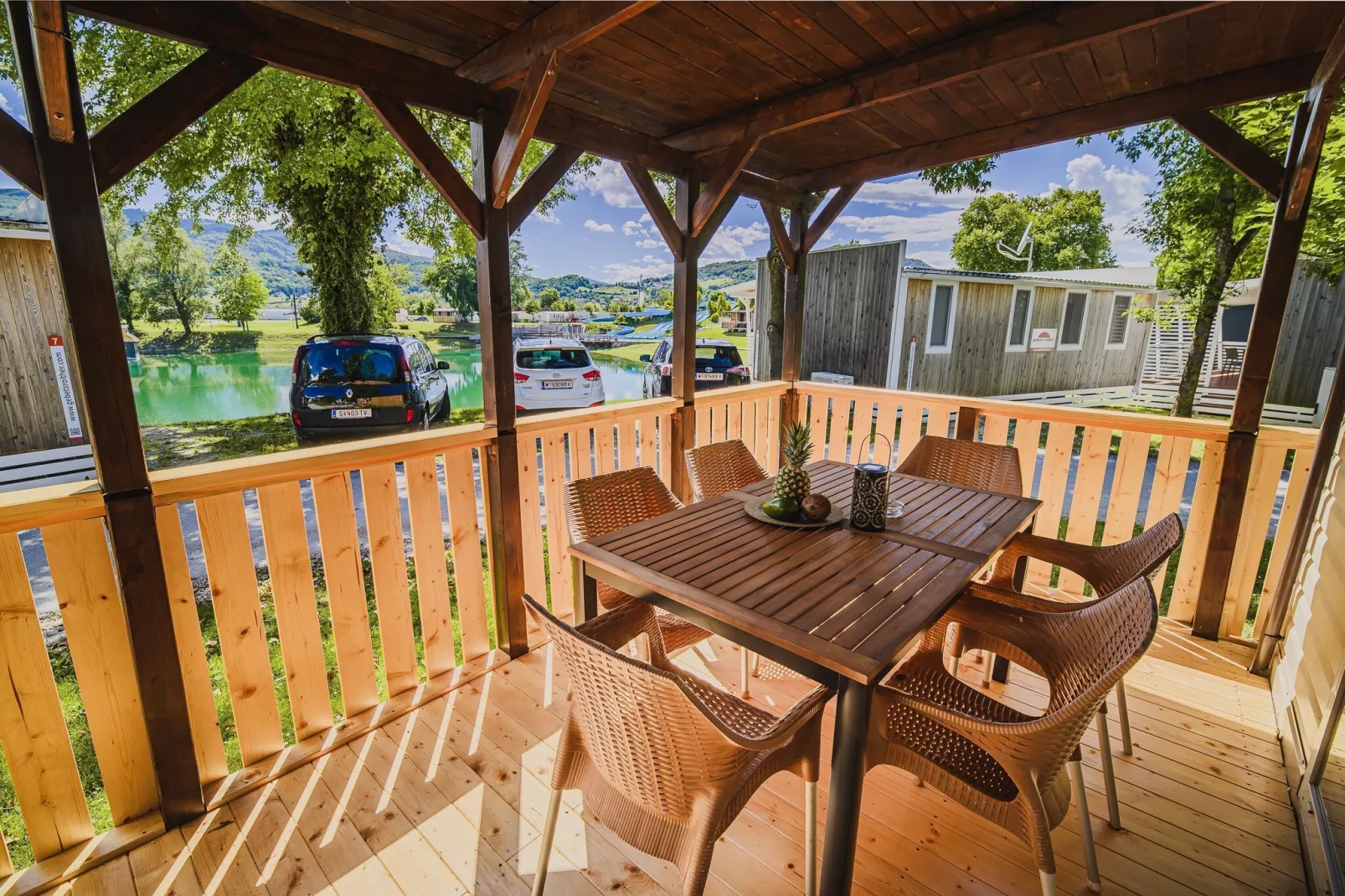 Waterside Retreat Mobile Homes with Thermal Riviera Tickets - Three Bedroom Mobile Home with Lake View (owner 6)-Terras