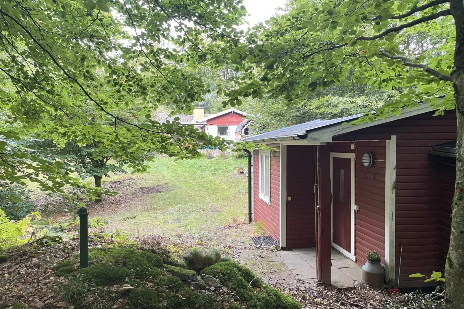 Charmante cottage aan het meer met sauna-Buitenlucht
