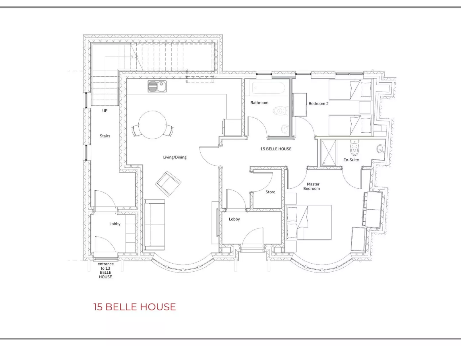 No.15, Belle House-Binnen