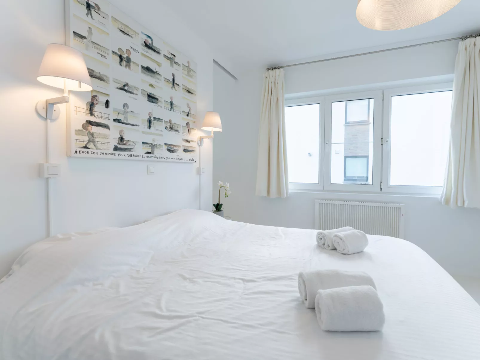 Blanc Rivage with garage-Binnen