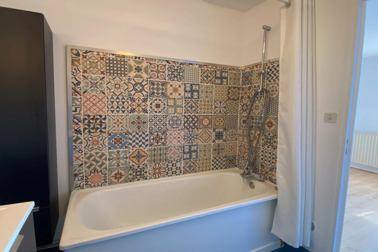 Appartement avec rooftop terrace-Badkamer