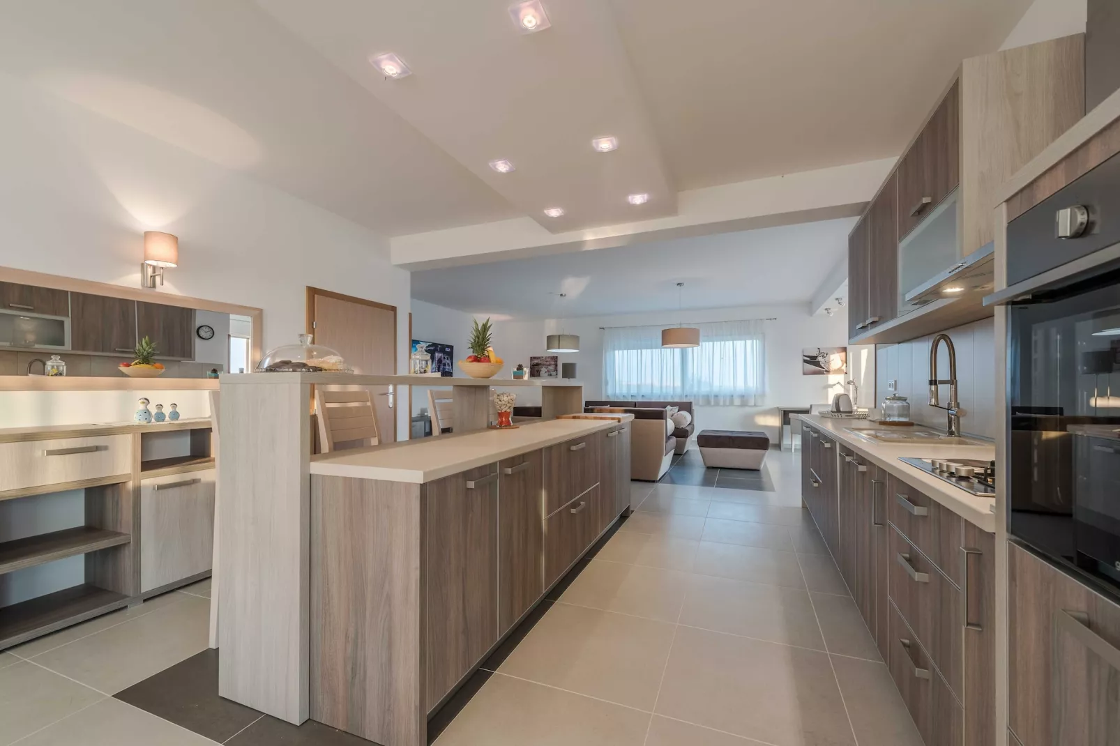 Luxury Escape with Swimming Pool & Modern Design - Deluxe Four Bedroom Villa with Sea View and Private Pool (Villa 5)-Keuken