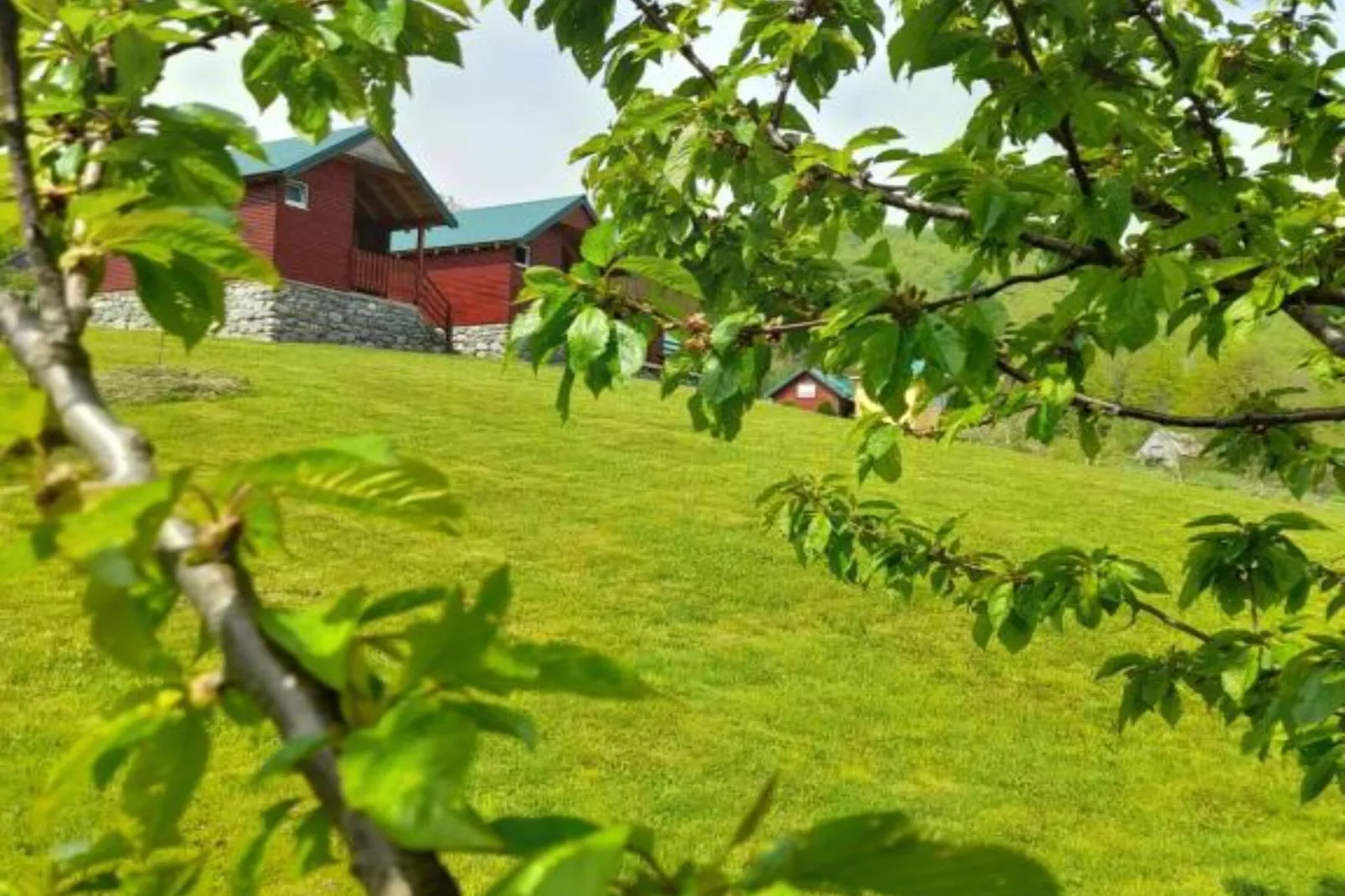Eco Village Coric - Studio Apartment with Terrace 2 - Tuinen zomer