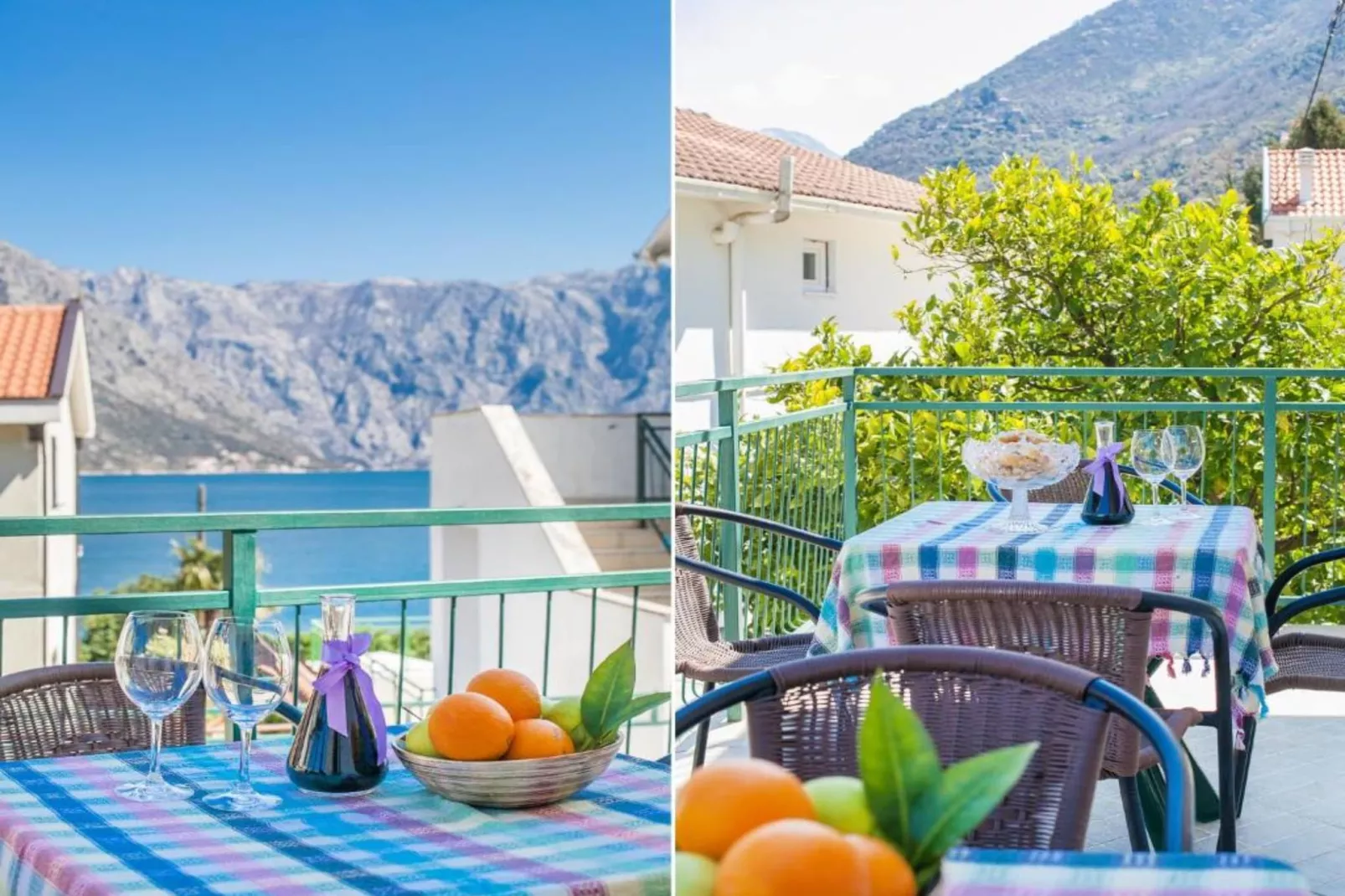 Charming Seaside Escape in Kotor - One Bedroom Apartment with Sea View 1-Buitenlucht