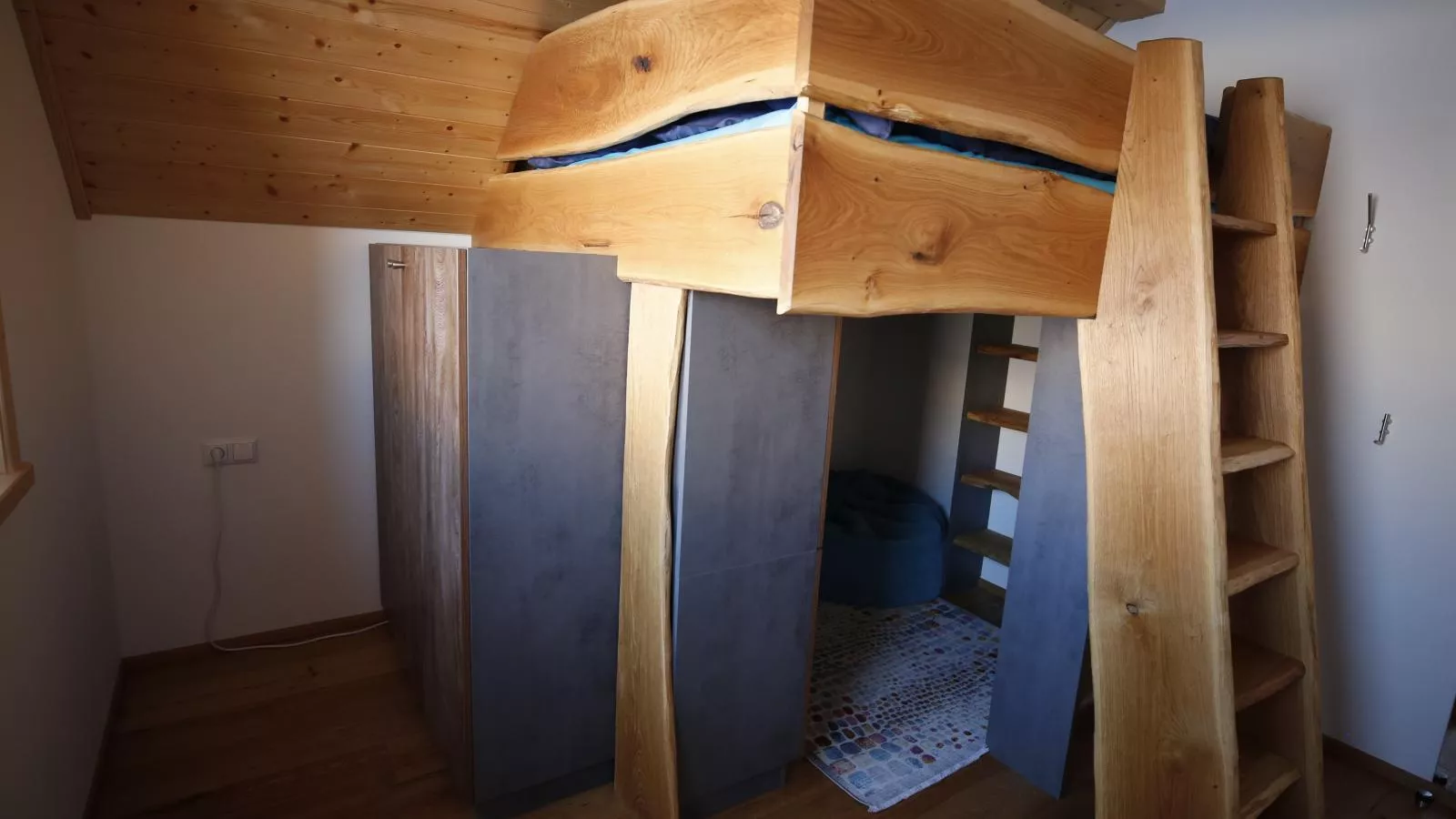 Designchalets Falkertsee-Slaapkamer