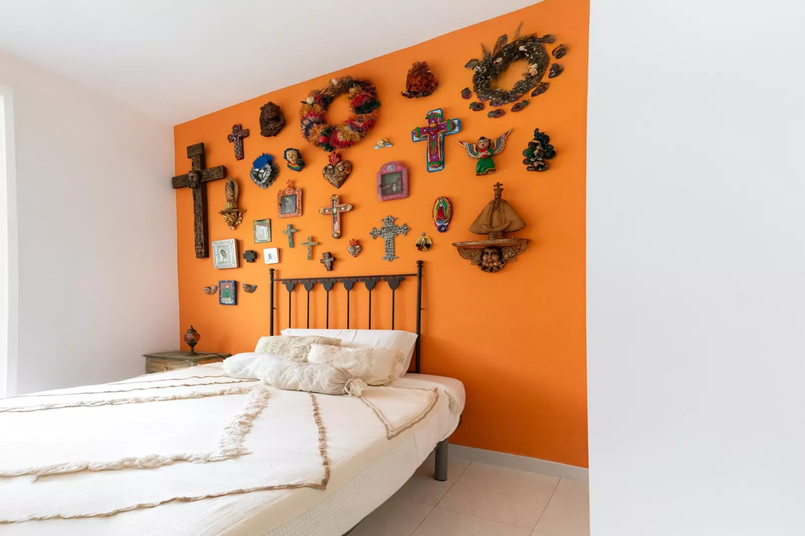 CT 385 AL - Faro's Soulrise Villa - Mojacar - Pool & Artistic Flair close to the Beach-Slaapkamer