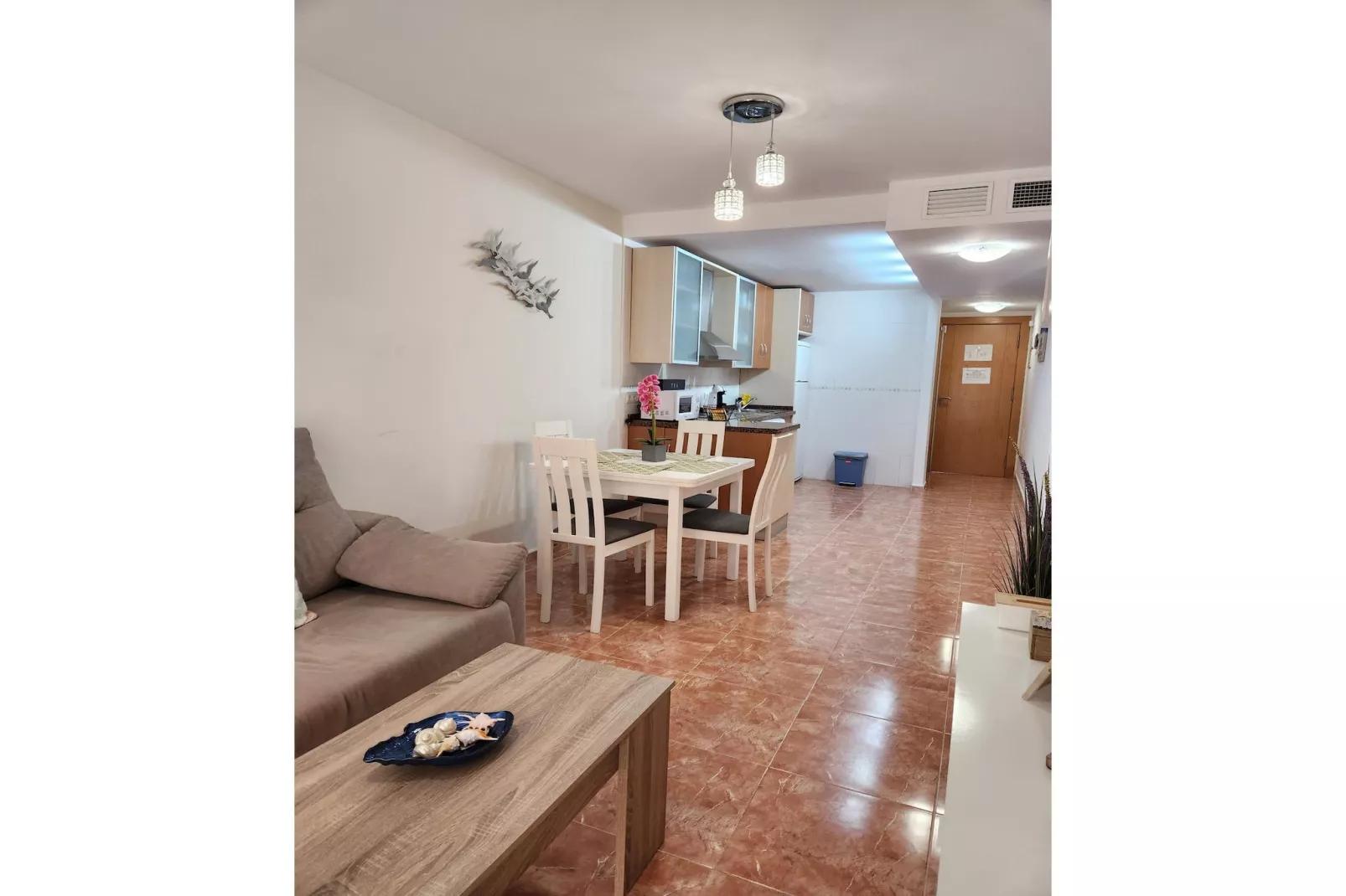CT 362 AL - Primera Linea - Beachfront - Vera Playa-Woonkamer