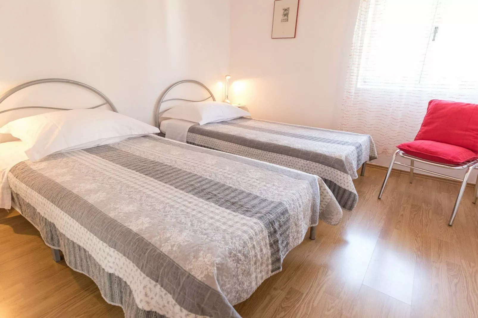 Beach apartment Jadrija-Slaapkamer