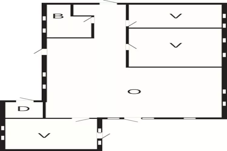 5 persoons vakantie huis in Hals-Plattegrond