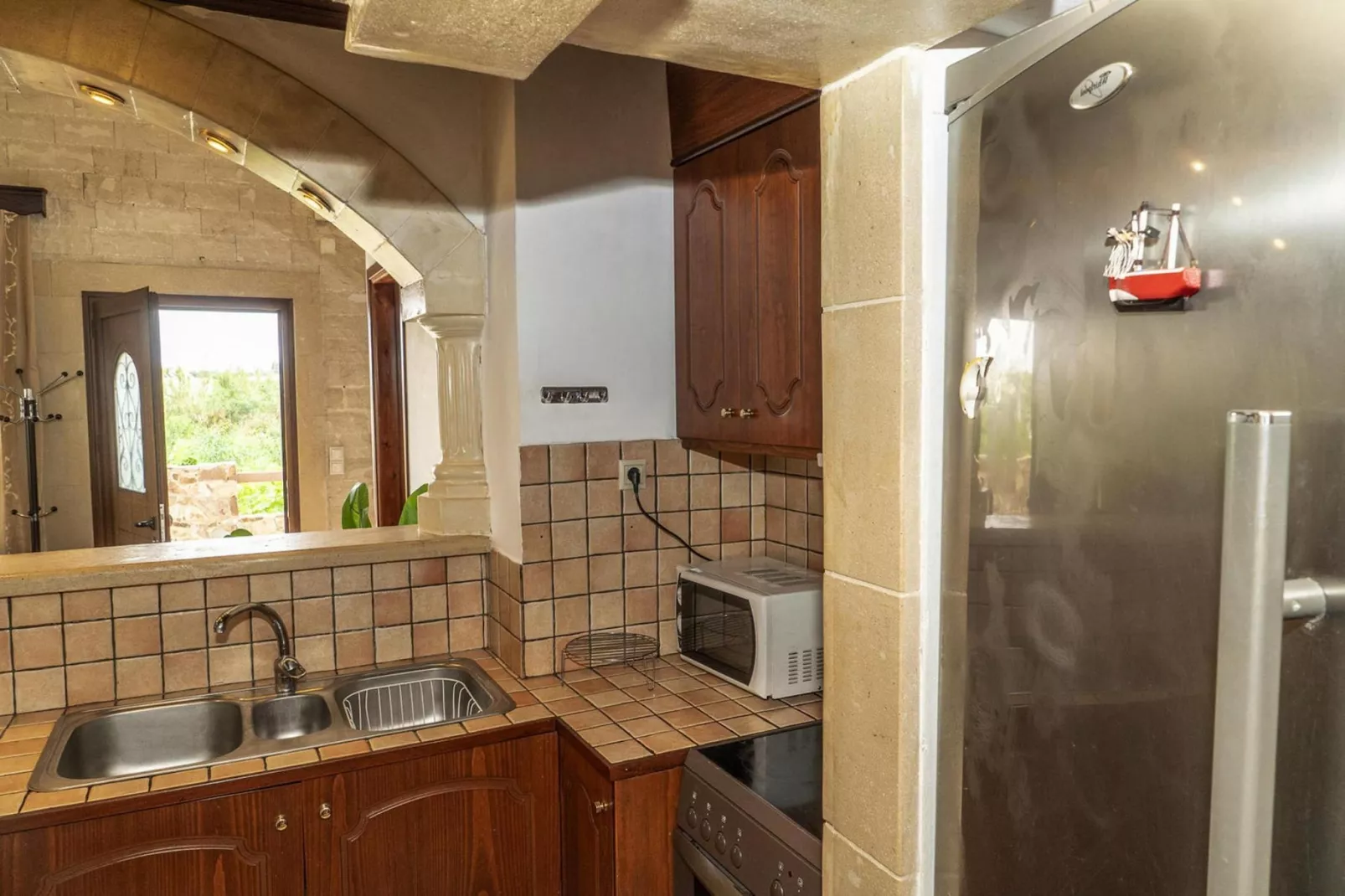 Holiday home, Stalos-Villa Giorgos-Keuken