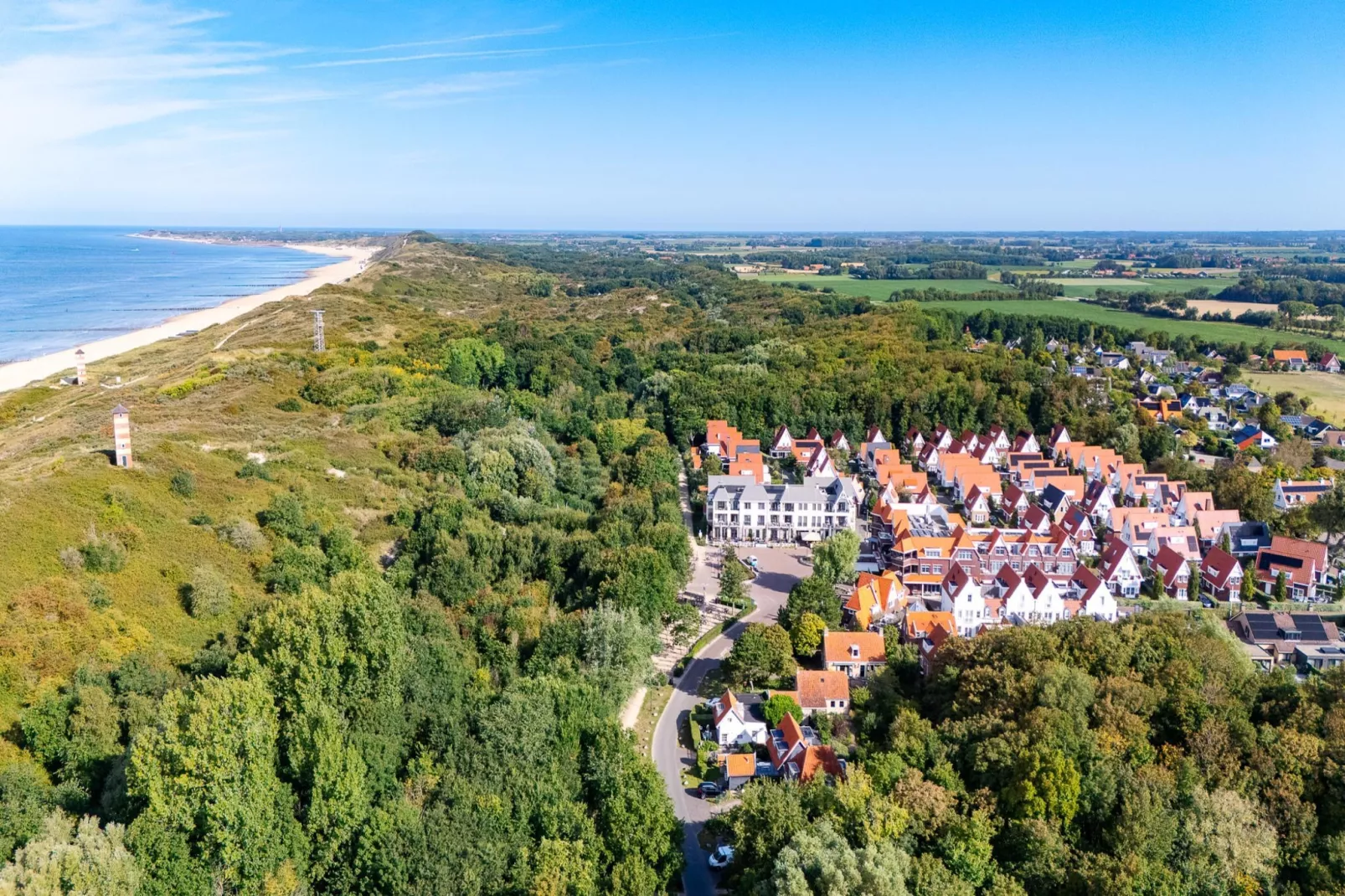 Appartement Duinhof Dishoek 13H - 6 pers de luxe-Gebieden zomer 1km