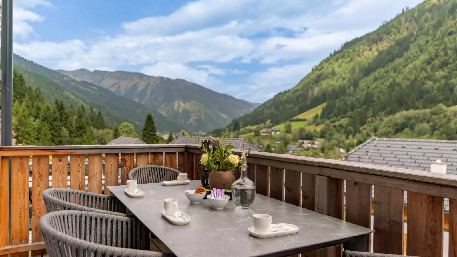 Chalet Hirschblick-Terrasbalkon