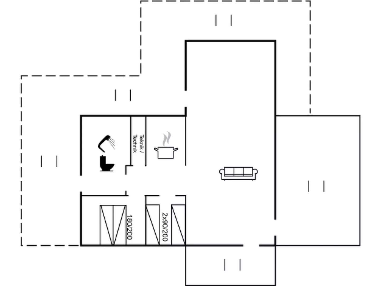 "Legolas" - 50m from the sea-Binnen