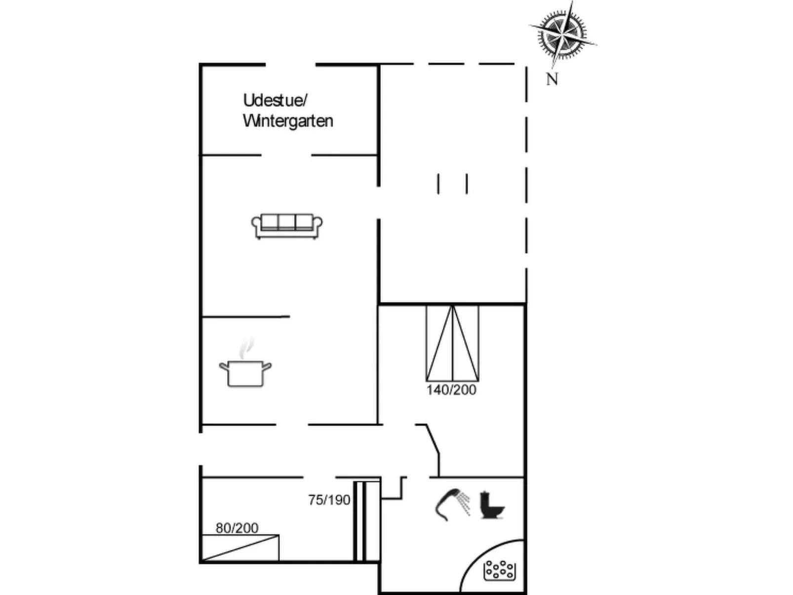 "Siggi" - 400m from the sea-Binnen