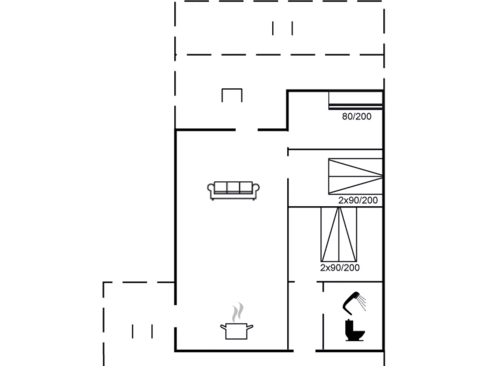 "Nila" - 750m from the sea-Binnen