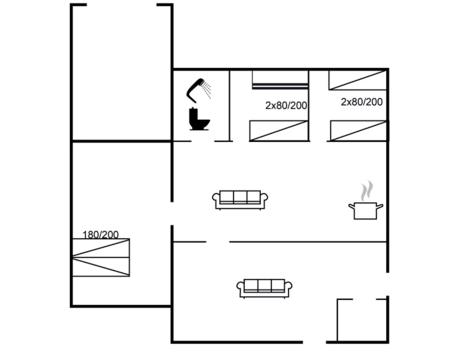 "Raya" - 250m from the sea-Binnen