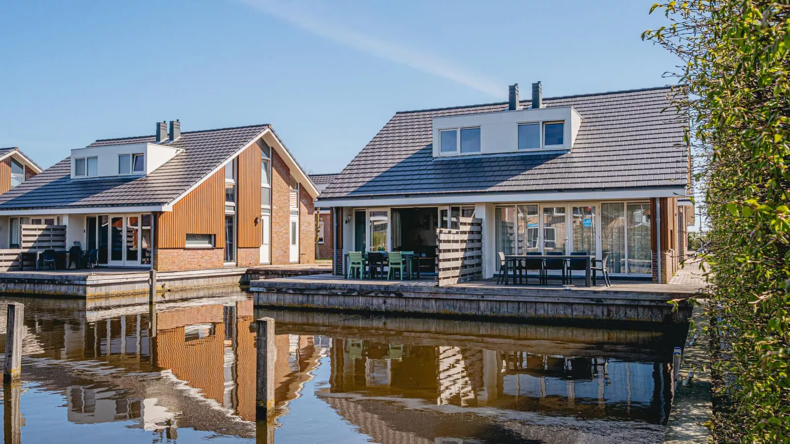 Busch en Dam-Buitenkant zomer