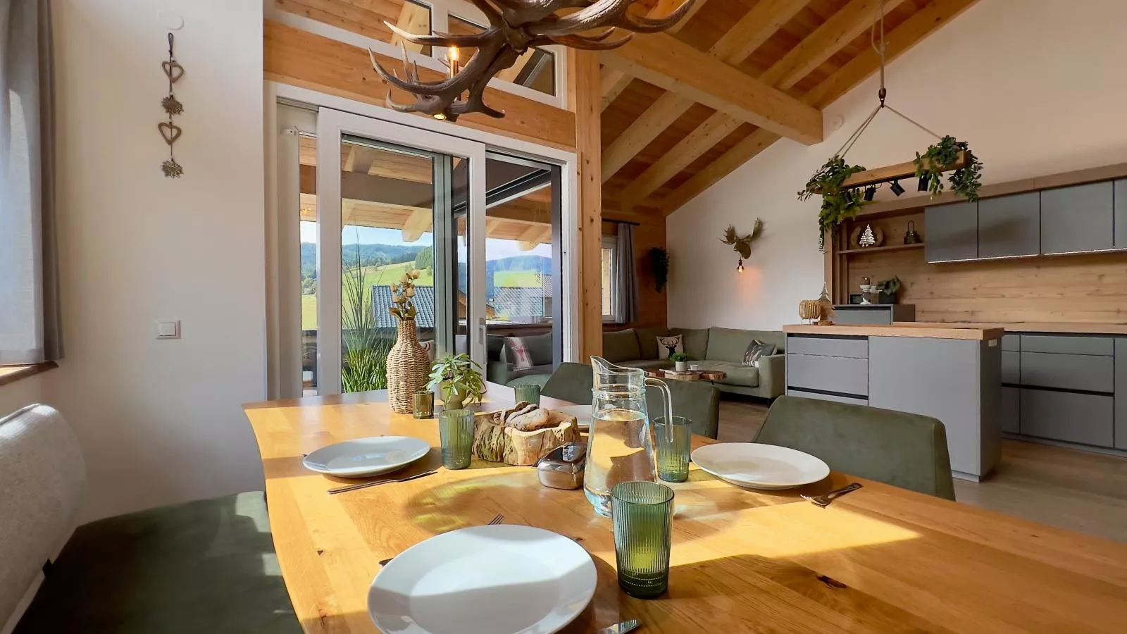 Grebenzen Lodge Edelweiss-Eetkamer