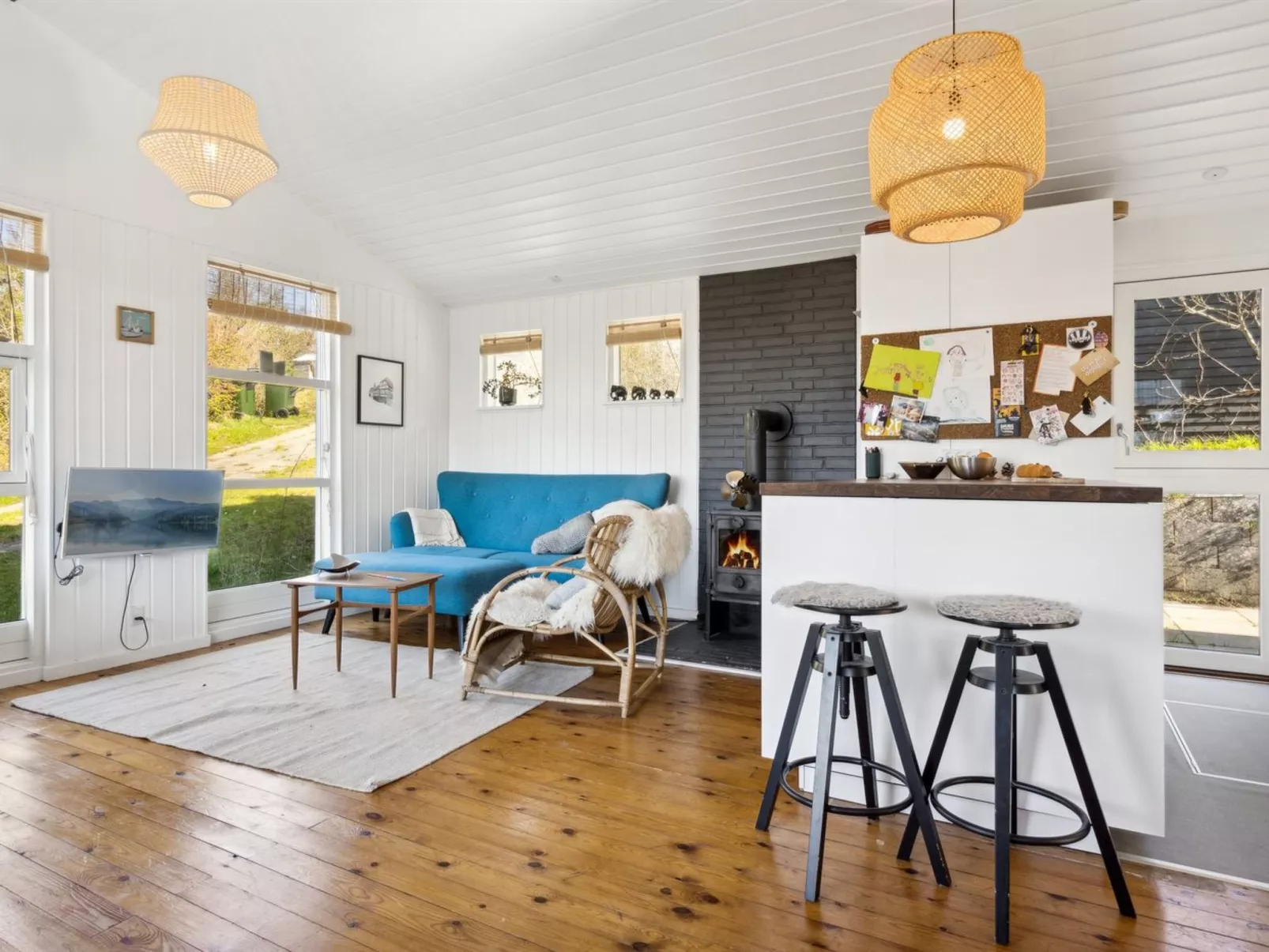 "Usbjorn" - 500m from the sea-Binnen